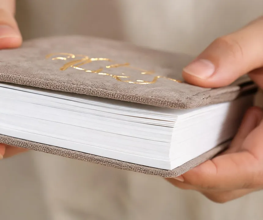 Paper finishing and planner binding